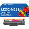 SEMTGJ Cartucce toner nere compatibili M232-M237 di ricambio per stampanti HP LaserJet MFP M232-M237/M232e-M237e con chip.,M232M237-1Set