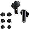 kwmobile 6x Auricolari di ricambio compatibile con Anker soundcore P40i Gommini sostitutivi in Silicone - 3 Misure - nero