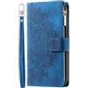 Rnrieyta Miagon Cerniera Portafoglio Custodia per Xiaomi Redmi Note 13 PRO 4G,Magnetica Totem Fiore Goffratura Cover Protettiva Libro con Porta Carte Flip Caso con Cinturino da Polso