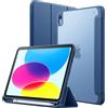 JETech Custodia Opaca per iPad (A16) 11ª/10ª Gen, Navy