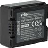 vhbw batteria sostituisce Panasonic CGR-DU06, CGA-DU14, CGA-DU12, CGA-DU21, CGA-DU07 per videocamera camcorder (600mAh, 7,2V, Li-Ion)