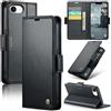 Teeirllim Cover per iPhone 17e, Blocco RFID Custodia Portafoglio Premium PU Pelle,con Funzione Supporto Magnetica Carta Fessura Case Flip Libro per iPhone 17e, Nero