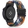 KeHowy 22mm Nylon Cinturino per CMF by Nothing Watch 3 Pro/CMF Watch Pro 2 | Nuovo Uomini e donne Sport Elastica Intrecciato Nylon Ricambio Cinturini per CMF by Nothing Watch Pro 2/3 Pro, Colorato
