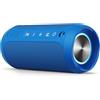 EDUPLINK Altoparlante Bluetooth, altoparlante wireless portatile, altoparlante impermeabile IPX7, blu