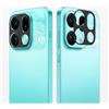 MGUEIAO Pellicola Fotocamera Compatibile con OPPO Find X9s Pro, 2-Pezzi Cava in Lega di Alluminio Protezione della Lente, Senza Alterare la Qualità dell'Immagine - Nero