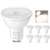 Ketom Lampadine LED GU10 4000K, Faretti LED GU10 Luce Naturale, 6 Pezzi