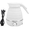 BuyWeek Bollitore Elettrico Pieghevole, 600 ml 850W Bollitore Pieghevole in Silicone Mini Borraccia da Viaggio per Viaggi All'aperto (Presa EU 220V)