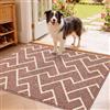 Biscpro Zerbino Ingresso Interno,80x120cm Zerbino Tappeto Ingresso Casa per porta interna o zerbino Esterno, Patio,Veranda,Soglia o portico,Ufficio