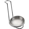 Teensery Supporto verticale per utensili da cucina in acciaio inox, per piano di lavoro della cucina, 1 pezzo