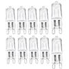 JZLBBC 10Pc Lampadina G9 230V 60W Ampadine Alogene G9 Dimmerabile Lampada Alogena G9 Base Bianca Calda,20W