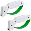 UILYNIU 2 Pezzi Affilacoltelli Affilacoltelli Professionale Affilacoltelli per Forbici Affilacoltelli Manuale Affilacoltelli Tascabili Affila Coltelli da Cucina per Coltelli Dritti Forbici