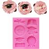 Generisch Stampo a tema laurea, stampo in silicone per cioccolatini, vassoio resistente con rilascio rapido, accessorio per cupcake, stampo per gelatina con stile creativo, forniture per feste per eventi