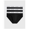 CALVIN KLEIN CONFEZIONE 3 SLIP CALVIN KLEIN U2661G NERO