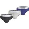 CALVIN KLEIN CONFEZIONE 3 SLIP CALVIN KLEIN U2661G BLU-BIANCO-NERO