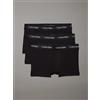 CALVIN KLEIN CONFEZIONE 3 BOXER U2664G CALVIN KLEIN TRUNK BLACK