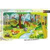 Nathan Puzzle a cornice 15 pezzi - Animali della foresta