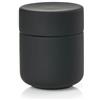 Zone Denmark vaso con coperchio Ume, contenitore in Vetroceramica, vaso per il bagno, gres, Nero, 15753