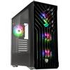 Kolink Unity Cascade è un case Midi Tower con b pannello in vetro temperato /b e ottimale b raffreddamento /b . Supporta sch