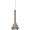 TopLight 1202 SOSPENSIONE 1 LUCE ATTACCO GU10 COLORE SABBIA CON CAVO CM 250 ROSONE DA ACQUISTARE SEPARATAMENTE