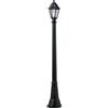 TopLight ASTI PALO 182 CM 1 LUCE ATTACCO E27 NERO IP55