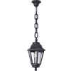 TopLight ASTI SOSPENSIONE 1 LUCE ATTACCO E27 NERO IP55