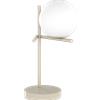 TopLight BOOMERANG LAMPADA 1 LUCE ATTACCO E27 SABBIA E VETRO BIANCO