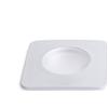 TopLight CAPRI CALPESTABILE INCASSO QUADRATA 9 CM 1 LUCE ATTACCO GU10 DIFFUSA GRIGIO IP67 LAMPADINA LED 6W CCT INCLUSA