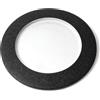 TopLight CAPRI CALPESTABILE INCASSO TONDO 16 CM 1 LUCE ATTACCO GX53 DIFFUSA NERO IP67 LAMPADINA LED 10W CCT INCLUSA