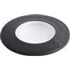 TopLight CAPRI CALPESTABILE INCASSO TONDO 9 CM 1 LUCE ATTACCO GU10 DIFFUSA NERO IP67 LAMPADINA LED 6W CCT INCLUSA