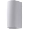 TopLight AOSTA APPLIQUE PICCOLA 1 LUCE ATTACCO GU10 BIANCO IP55