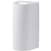 TopLight AOSTA APPLIQUE PICCOLA BIEMISSIONE 2 LUCI ATTACCO GU10 2 LUCI BIANCO IP55