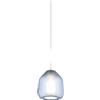 TopLight DOUBLE SKIN SOSPENSIONE IN VETRO 1 LUCE ATTACCO E27 ROSONE ACQUISTABILE SEPARATAMENTE 1176 BETA BLU