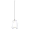 TopLight DOUBLE SKIN SOSPENSIONE IN VETRO 1 LUCE ATTACCO E27 ROSONE ACQUISTABILE SEPARATAMENTE 1176 GAMMA TRASPARENTE