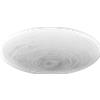 TopLight JELLY APPLIQUE PLAFONIERA 50 CM 3 LUCI ATTACCO E27 VETRO OPALE CON DECORO GEL ARGENTO