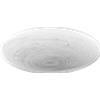 TopLight JELLY APPLIQUE PLAFONIERA 60 CM 3 LUCI ATTACCO E27 VETRO OPALE CON DECORO GEL ARGENTO
