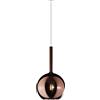 TopLight LAMPADARIO A SOSPENSIONE VETRO 1555 MEDIO RAME 1 LUCE ATTACCO E27 ROSONE ACQUISTABILE SEPARATAMENTE