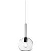 TopLight LAMPADARIO A SOSPENSIONE VETRO 1555 MEDIO TRASPARENTE 1 LUCE ATTACCO E27 ROSONE ACQUISTABILE SEPARATAMENTE