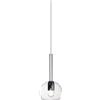 TopLight LAMPADARIO A SOSPENSIONE VETRO 1555 PICCOLO TRASPARENTE 1 LUCE ATTACCO E27 ROSONE ACQUISTABILE SEPARATAMENTE