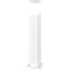 TopLight NIZZA PALO 60CM 1 LUCE ATTACCO E27 BIANCO IP44 IK06 IN ALLUMINIO E POLICARBONATO