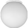 TopLight MARS PLAFONIERA VETRO BIANCO D.20 CM 1 LUCE ATTACCO E27