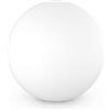 TopLight MARS SOLO VETRO D.35 CM BIANCO ACIDATO OPACO