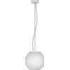 TopLight MARS SOSPENSIONE VETRO BIANCO D.20 CM 1 LUCE ATTACCO E27