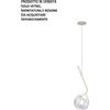 TopLight SOLO VETRO PIREX 1240 TRASPARENTE MONTATURA ACQUISTABILE SEPARATAMENTE COLLEZIONE L-LINE