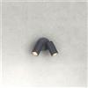 TopLight OSLO APPLIQUE PLAFONIERA 2 LUCI GRIGIO ANTRACITE IP65 CONFEZIONE 12 PEZZI