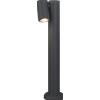 TopLight OSLO PALO 50CM 1 LUCE ATTACCO GU10 GRIGIO ANTRACITE IP65 CONFEZIONE 10 PEZZI