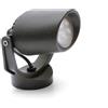 TopLight ROMA D12 CM FARETTO 1 LUCE ATTACCO GU10 NERO IP66 LAMPADINA LED INCLUSA 6W CCT INCLUSA