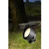 TopLight ROMA D15 CM FARETTO CON PICCHETTO 1 LUCE ATTACCO GX53 NERO IP66 LAMPADINA LED INCLUSA 10W CCT INCLUSA