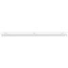 TopLight ROSONE RETTANGOLARE IN METALLO 60X4CM 3 FORI BIANCO