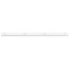 TopLight ROSONE RETTANGOLARE IN METALLO 80X4CM 4 FORI BIANCO