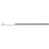 TopLight ROSONE RETTANGOLARE IN METALLO 80X4CM 4 FORI CROMO